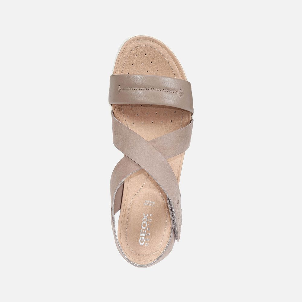 Sandales Geox Vega - Beige - Femme 071532-FPU